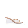 Valentino Garavani Beige Leather Mules Valentino Garavani