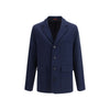 Gucci Blue Cotton Coat Gucci