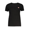 Guess Jeans Black Organic Cotton Women T-Shirt Guess Jeans