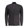 Timberland Black Organic Cotton Men Cardigan Timberland