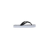 Armani Exchange White Rubber Flip-Flop Sandals Armani Exchange