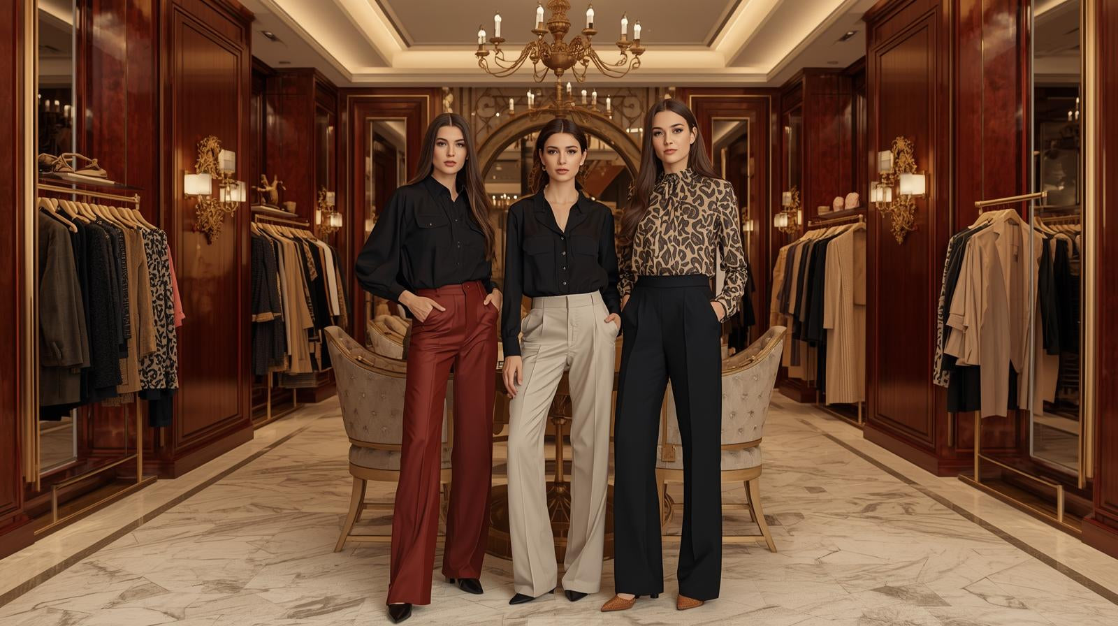 Women-Casual-Pants Luxy Atelier