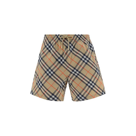 Burberry Brown Polyester Shorts Burberry