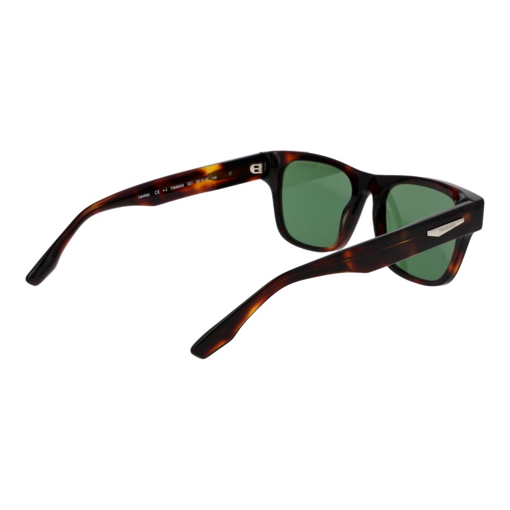 Trussardi Brown Acetate Sunglasses Trussardi