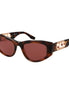 Trussardi Brown Acetate Sunglasses Trussardi