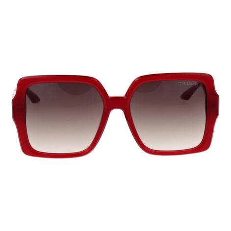 Trussardi Red Acetate Sunglasses Trussardi