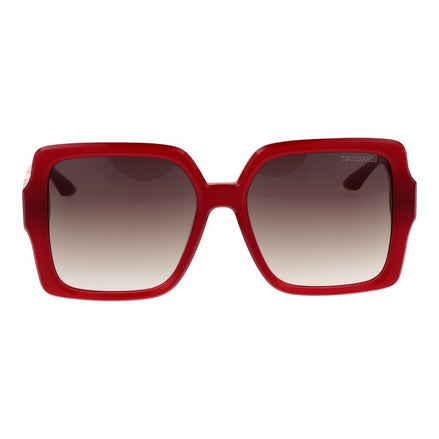 Trussardi Red Acetate Sunglasses Trussardi