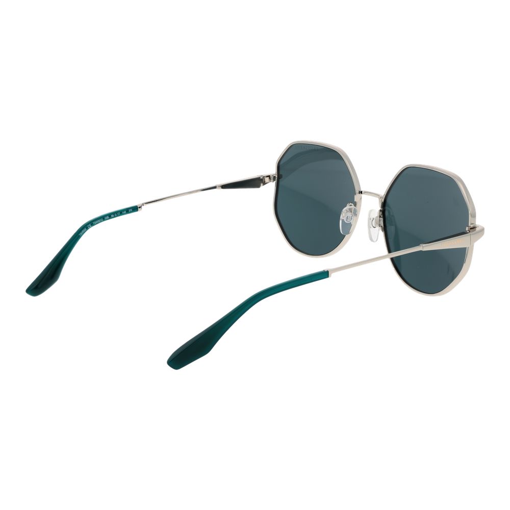 Trussardi Silver Metal Sunglasses Trussardi