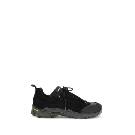 Our Legacy Black Calf Leather Bos Taurus Athletic Sneakers Our Legacy
