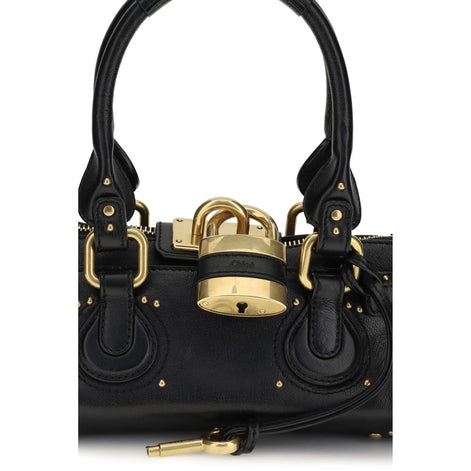 Chloé Black Calf Leather Bos Taurus Shoulder Bag Chloé