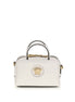 Versace White Calf Leather Bos Taurus Handbag Versace