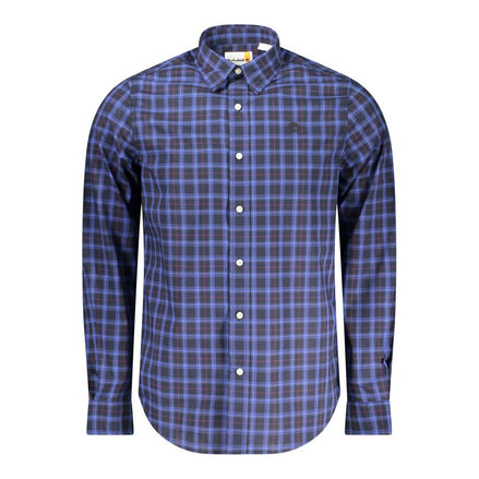 Timberland Blu Cotton Men Shirt Timberland