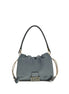 Fendi Light Blue Calf Leather Bos Taurus Shoulder Bag Fendi