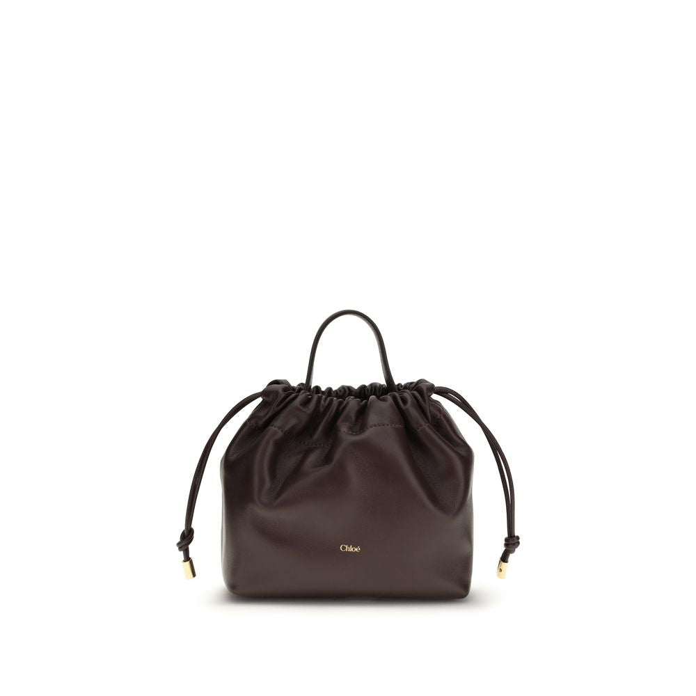 Chloé Black Calf Leather Bos Taurus Shoulder Bag Chloé