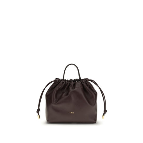 Chloé Black Calf Leather Bos Taurus Shoulder Bag Chloé