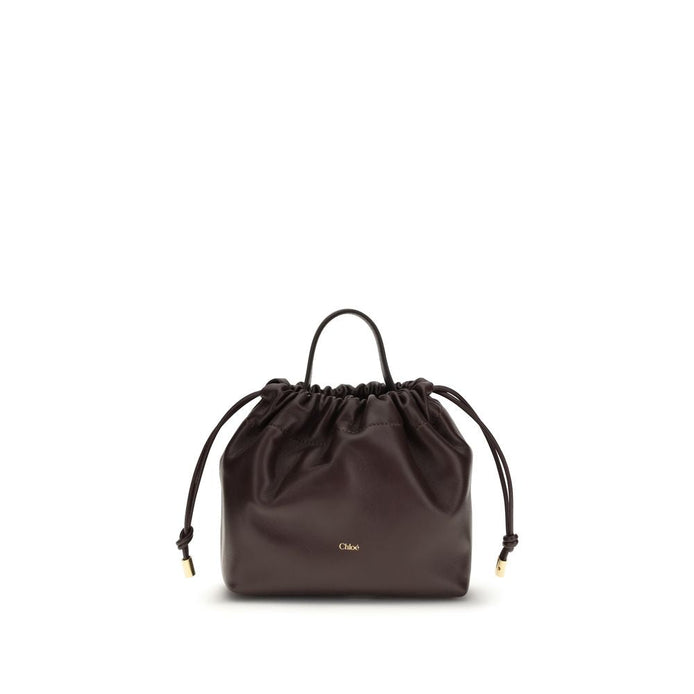 Chloé Black Calf Leather Bos Taurus Shoulder Bag Chloé