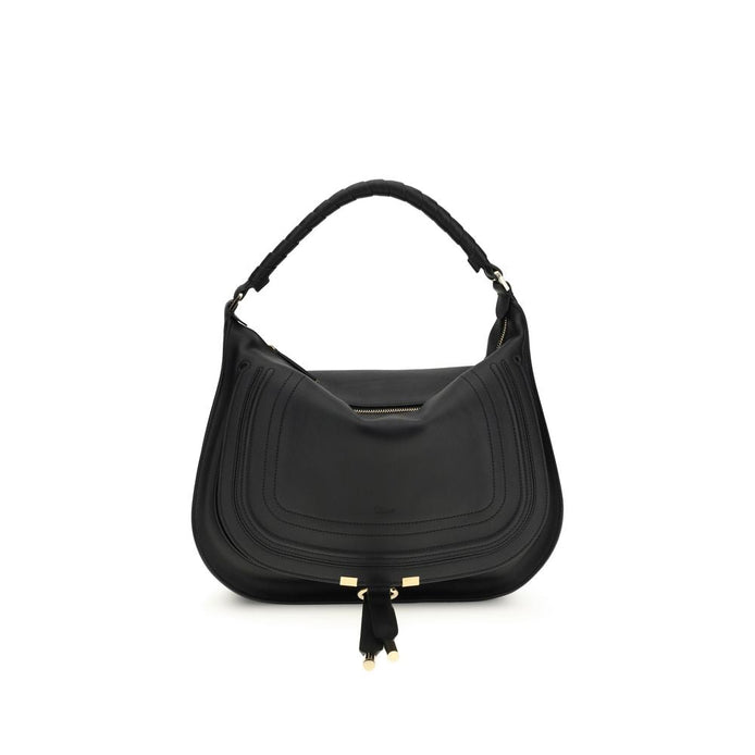 Chloé Black Calf Leather Bos Taurus Shoulder Bag Chloé