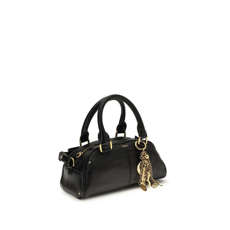 Chloé Black Calf Leather Bos Taurus Shoulder Bag Chloé