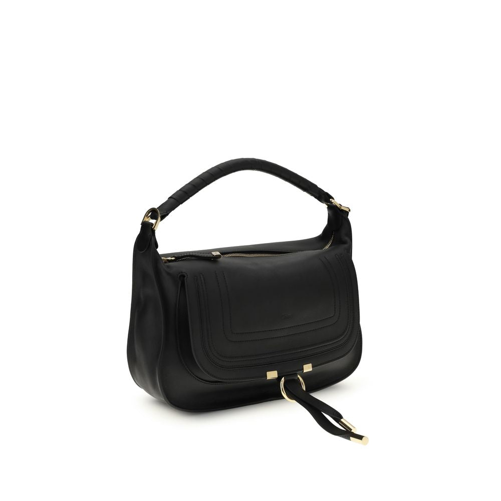 Chloé Black Calf Leather Bos Taurus Shoulder Bag Chloé
