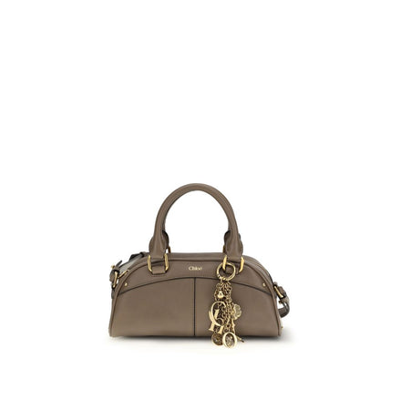 Chloé Gray Calf Leather Bos Taurus Shoulder Bag Chloé