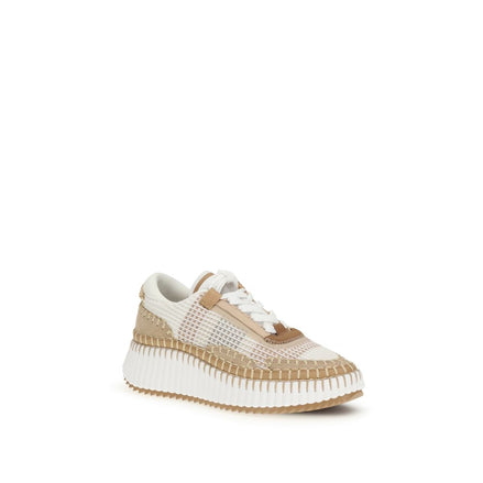 Chloé Beige Rubber Chunky Sneakers Chloé