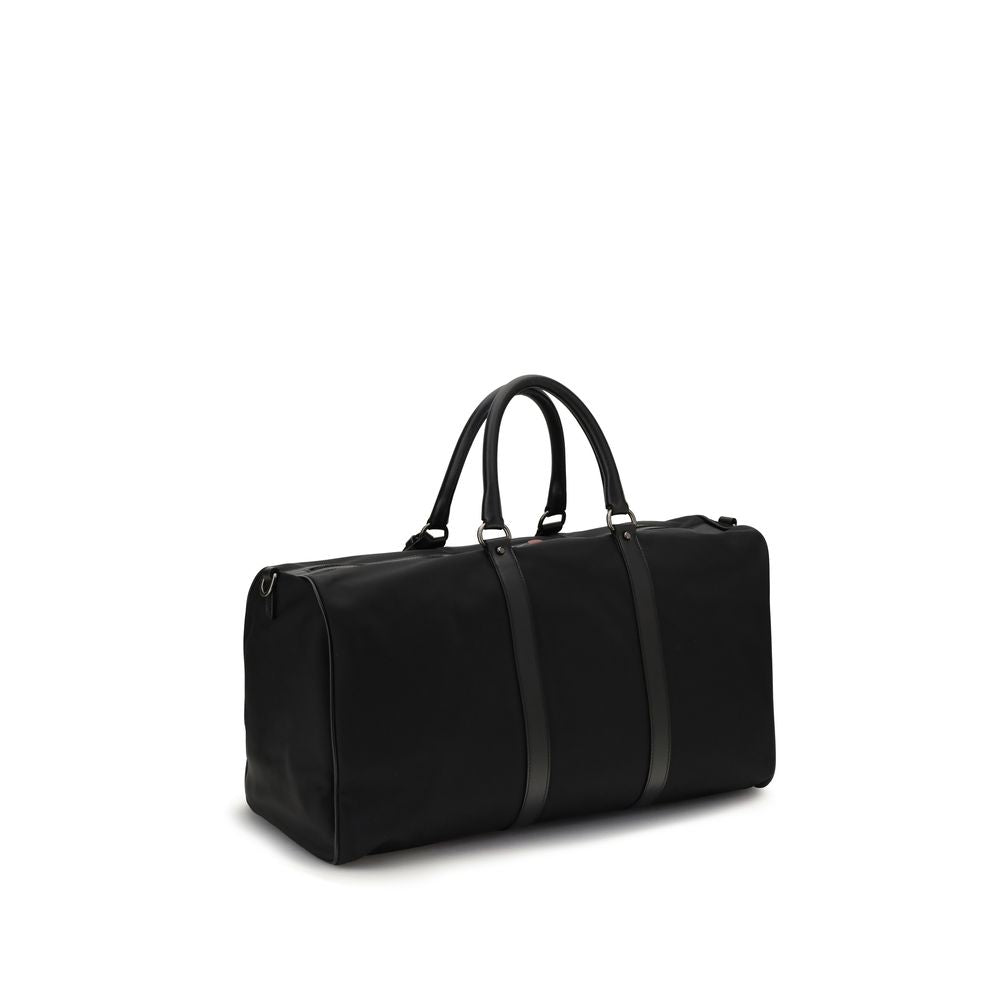 Kiton Black Nylon Luggage And Travel Kiton