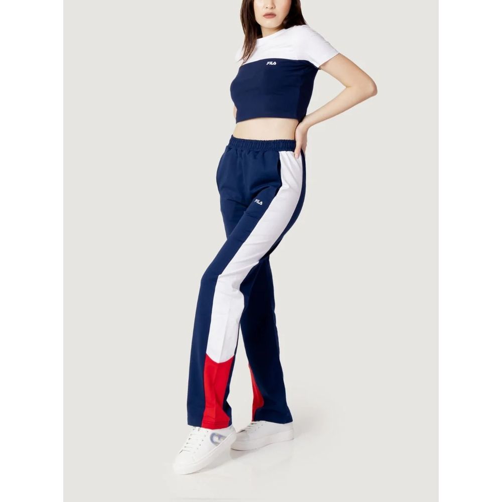 Fila Blue Cotton Joggers (Workout Pants) Fila