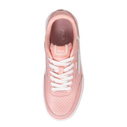 Fila Pink Leather Low Top Sneakers Fila