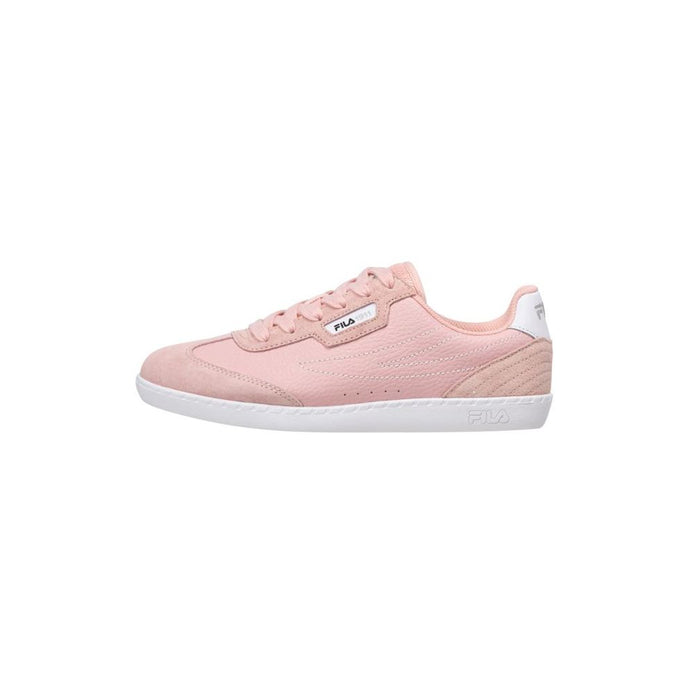 Fila Pink Leather Low Top Sneakers Fila
