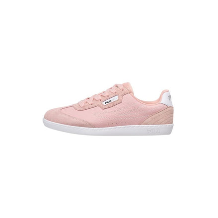 Fila Pink Leather Low Top Sneakers Fila