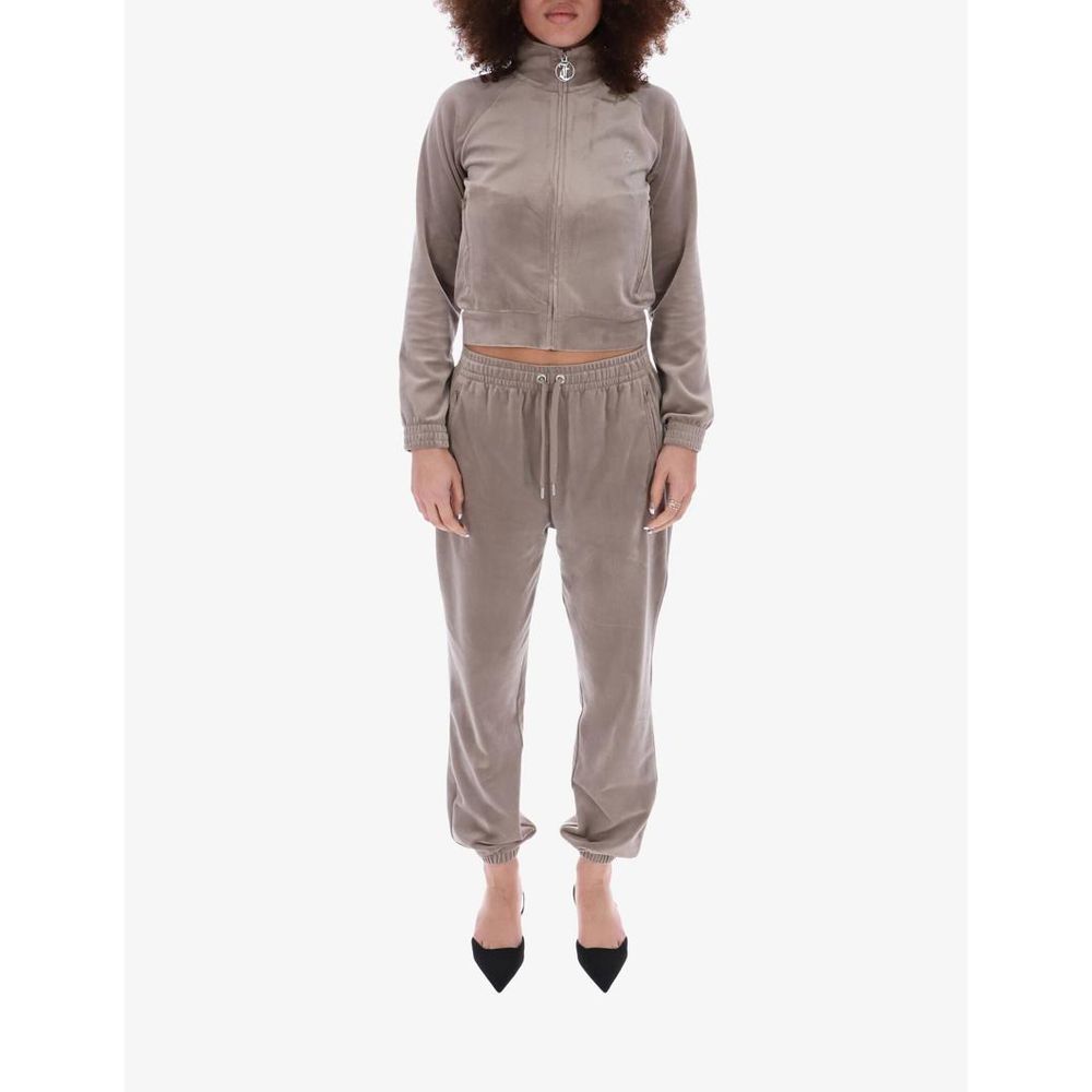 Juicy Couture Brown Polyester Sweatshirt Juicy Couture