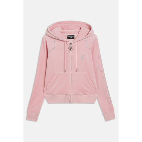 Juicy Couture Pink Polyester Sweatshirt Juicy Couture
