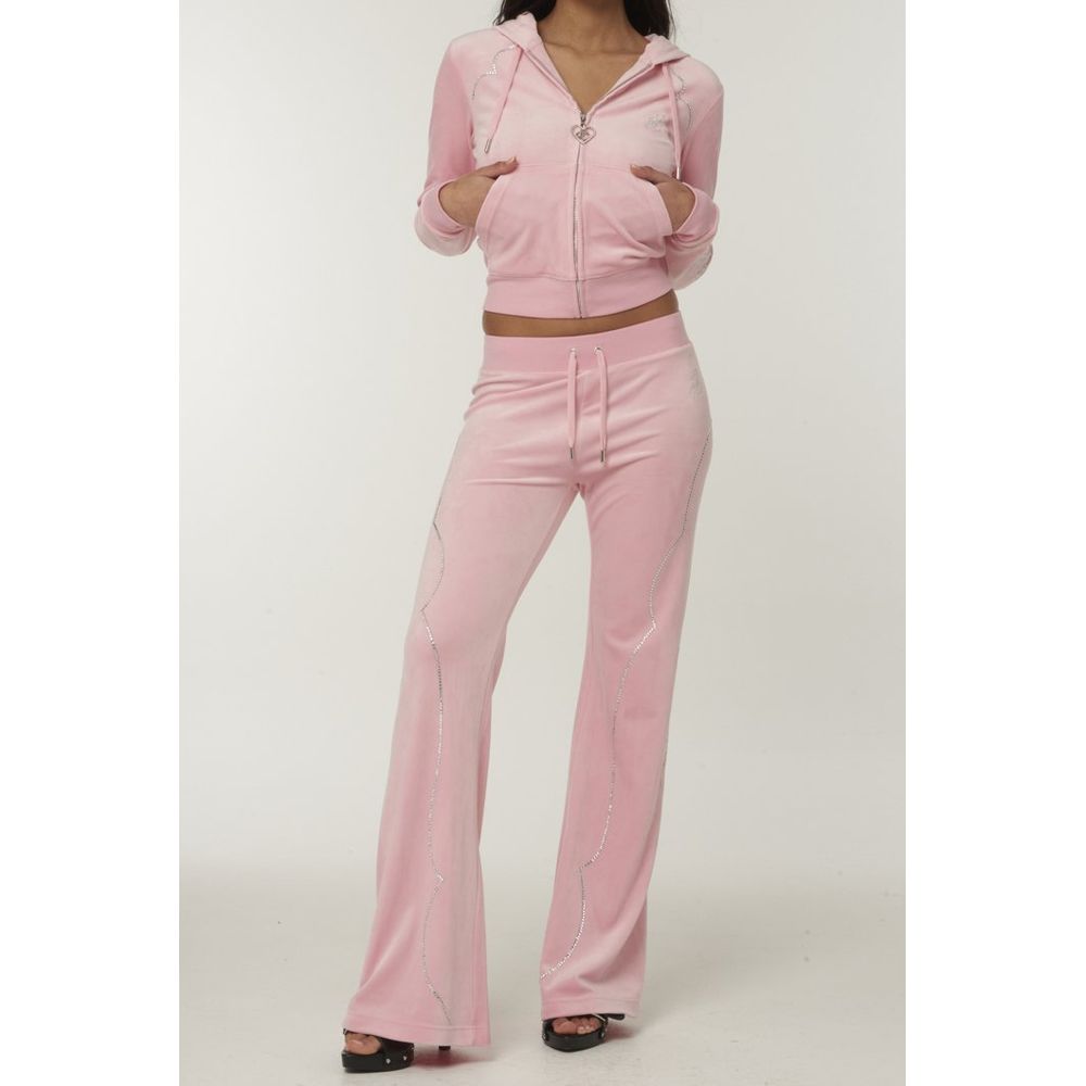 Juicy Couture Pink Polyester Sweatshirt Juicy Couture