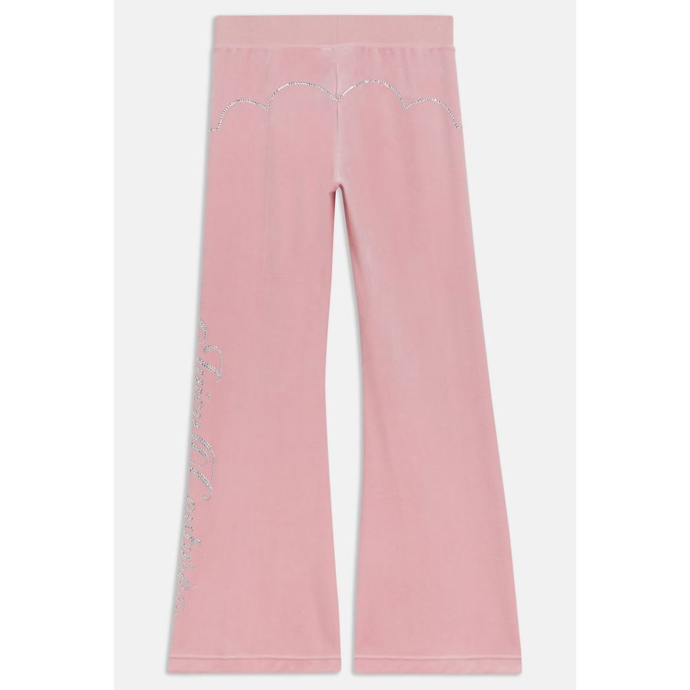 Juicy Couture Pink Polyester Casual Pants Juicy Couture