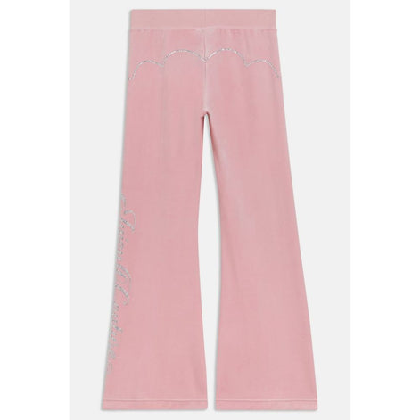 Juicy Couture Pink Polyester Casual Pants Juicy Couture