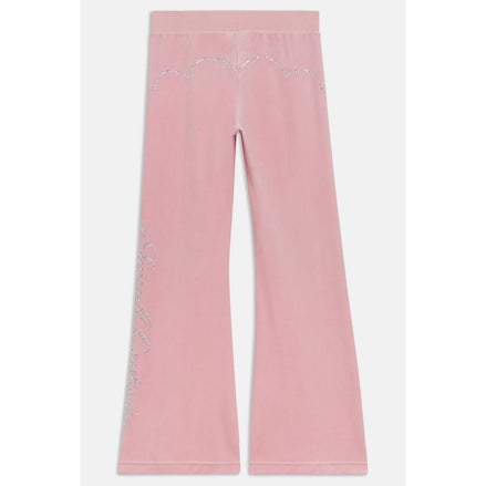 Juicy Couture Pink Polyester Casual Pants Juicy Couture