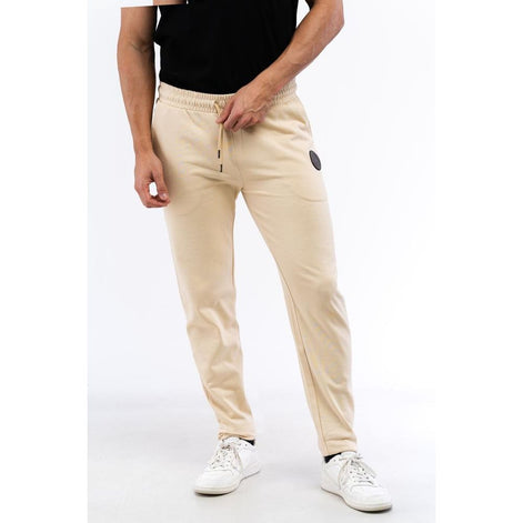 Cavalli Class Beige Baumwoll-Sporthose