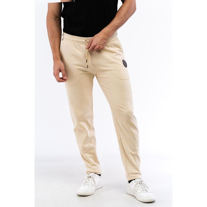 Cavalli Class Beige Baumwoll-Sporthose