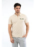 Cavalli Class Beige Cotton Polo Shirt Cavalli Class