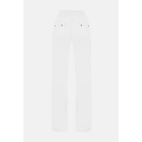 Weiße Freizeithose aus Polyester von Juicy Couture