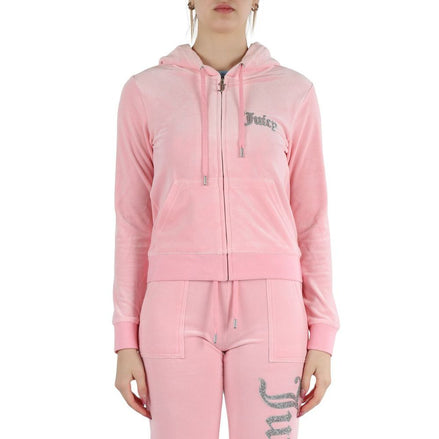 Juicy Couture Pink Polyester Sweatshirt Juicy Couture