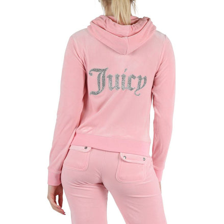 Juicy Couture Pink Polyester Sweatshirt Juicy Couture