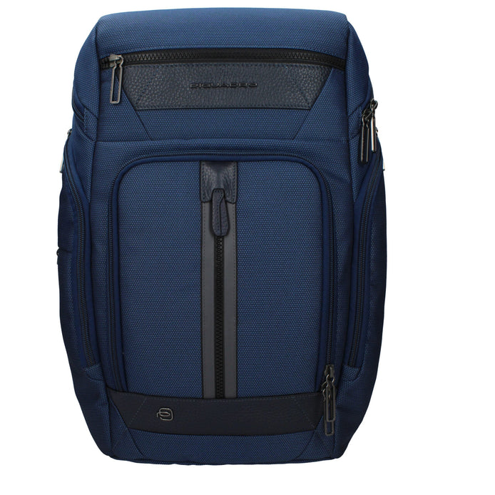 Piquadro Blue Fabric Backpack Piquadro