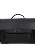 Piquadro Black Leather Business And Laptop Bag Piquadro
