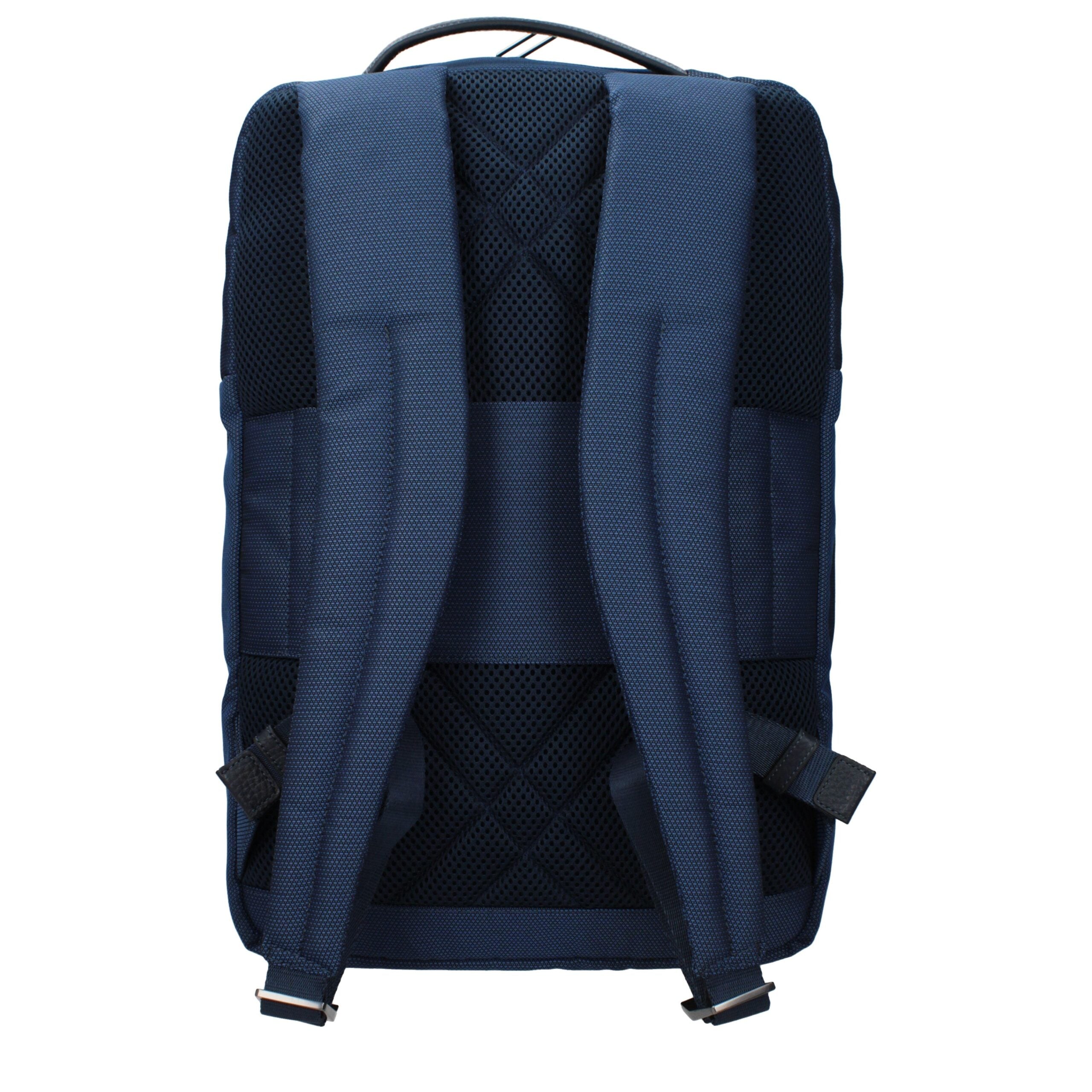 Piquadro Blue Fabric Backpack Piquadro