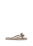 Valentino Garavani Beige Pvc Flat Sandals Valentino Garavani