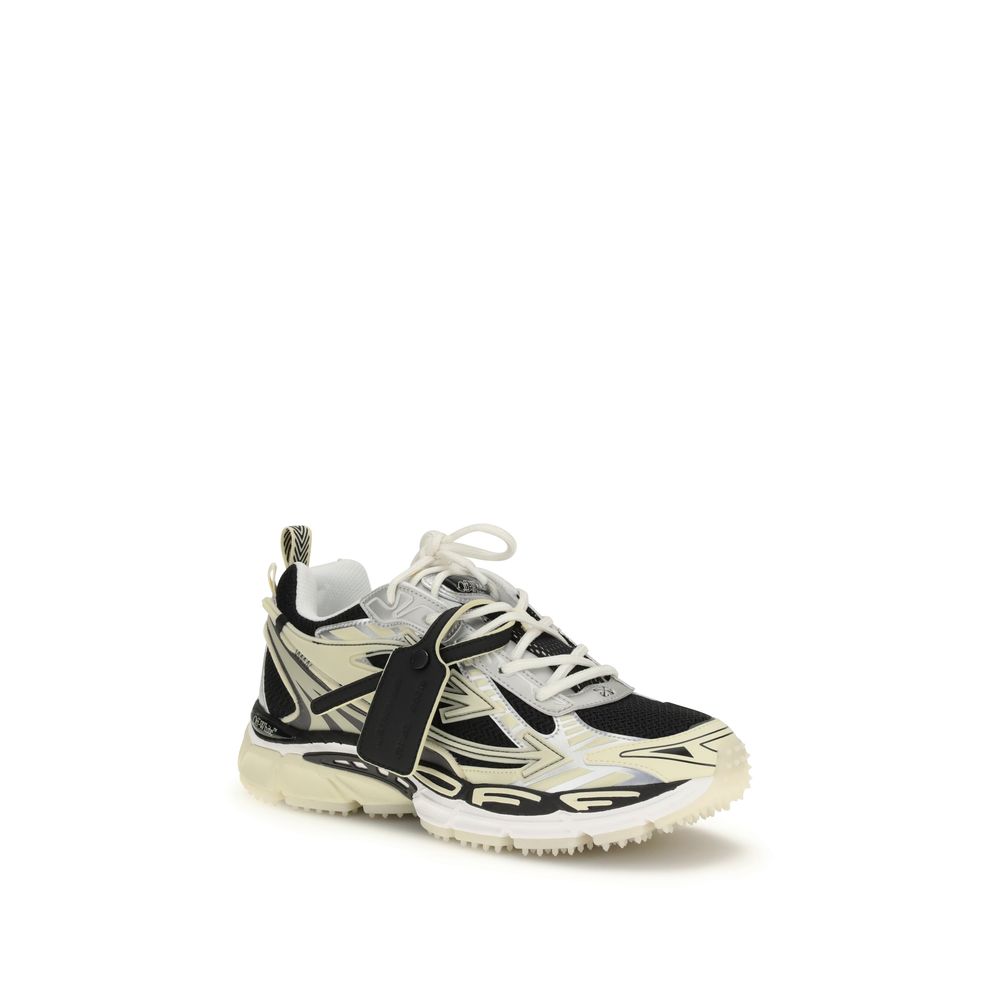 Off-White Multicolor Fabric Athletic Sneakers Off-White