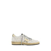 Baskets Golden Goose Bos Taurus en cuir de veau blanc