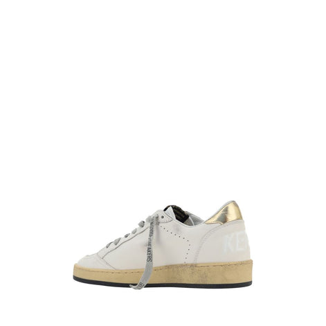 Baskets Golden Goose Bos Taurus en cuir de veau blanc