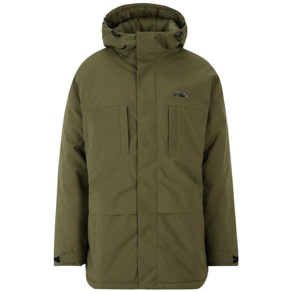 Fila Green Polyester Parka Fila